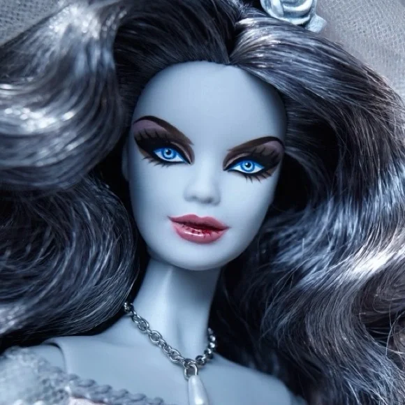 Haunted Beauty Zombie Bride Barbie Doll - Gold Label - Picture 4 of 14